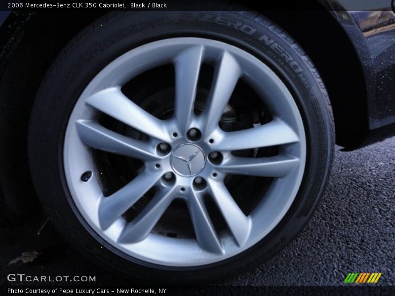 Black / Black 2006 Mercedes-Benz CLK 350 Cabriolet