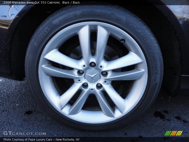 Black / Black 2006 Mercedes-Benz CLK 350 Cabriolet