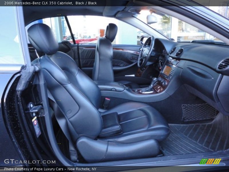 Black / Black 2006 Mercedes-Benz CLK 350 Cabriolet