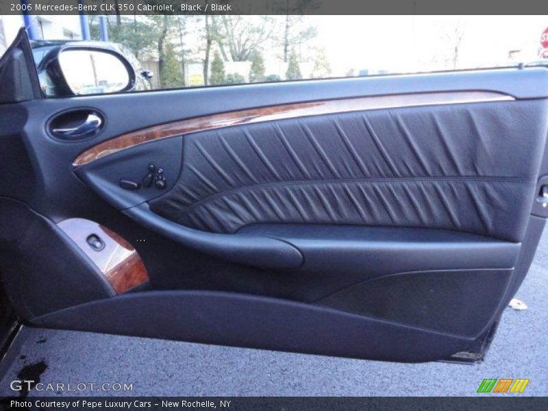 Black / Black 2006 Mercedes-Benz CLK 350 Cabriolet