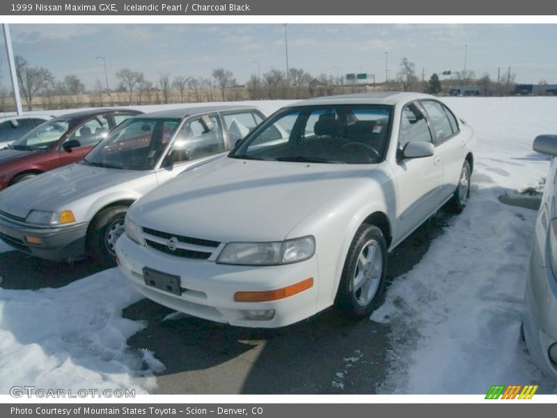 Icelandic Pearl / Charcoal Black 1999 Nissan Maxima GXE