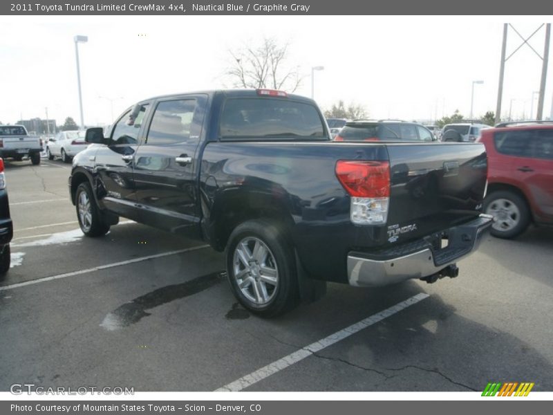 Nautical Blue / Graphite Gray 2011 Toyota Tundra Limited CrewMax 4x4