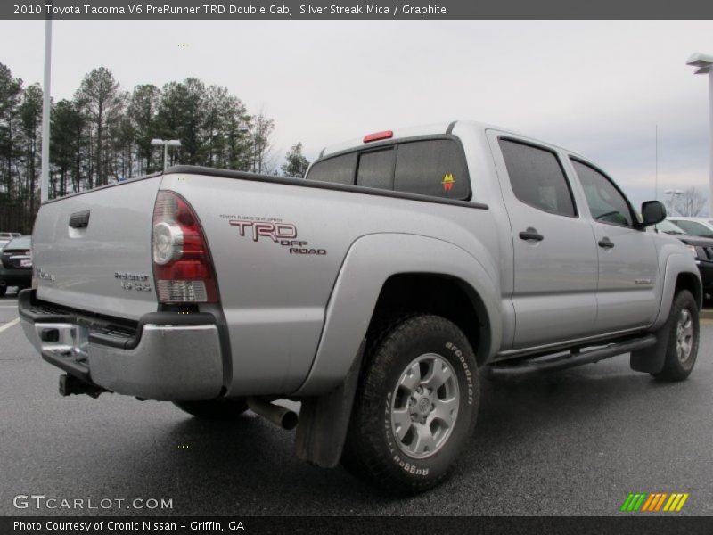 Silver Streak Mica / Graphite 2010 Toyota Tacoma V6 PreRunner TRD Double Cab