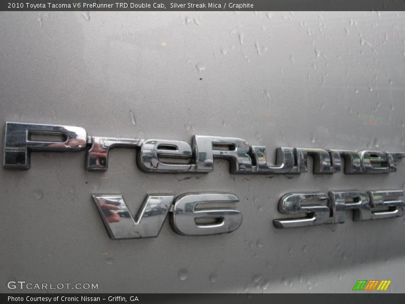 Silver Streak Mica / Graphite 2010 Toyota Tacoma V6 PreRunner TRD Double Cab