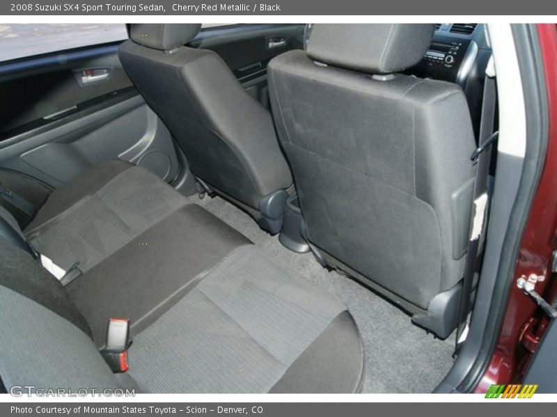 Cherry Red Metallic / Black 2008 Suzuki SX4 Sport Touring Sedan