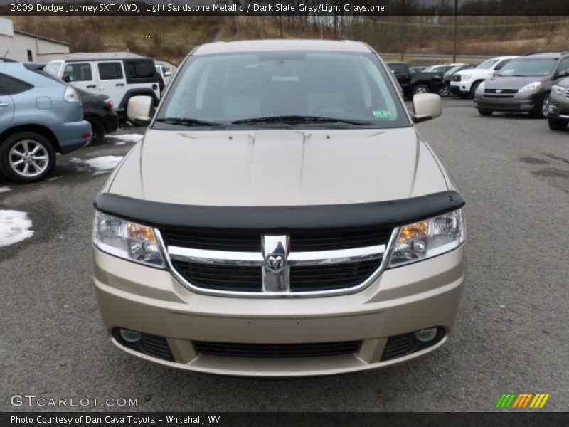 Light Sandstone Metallic / Dark Slate Gray/Light Graystone 2009 Dodge Journey SXT AWD