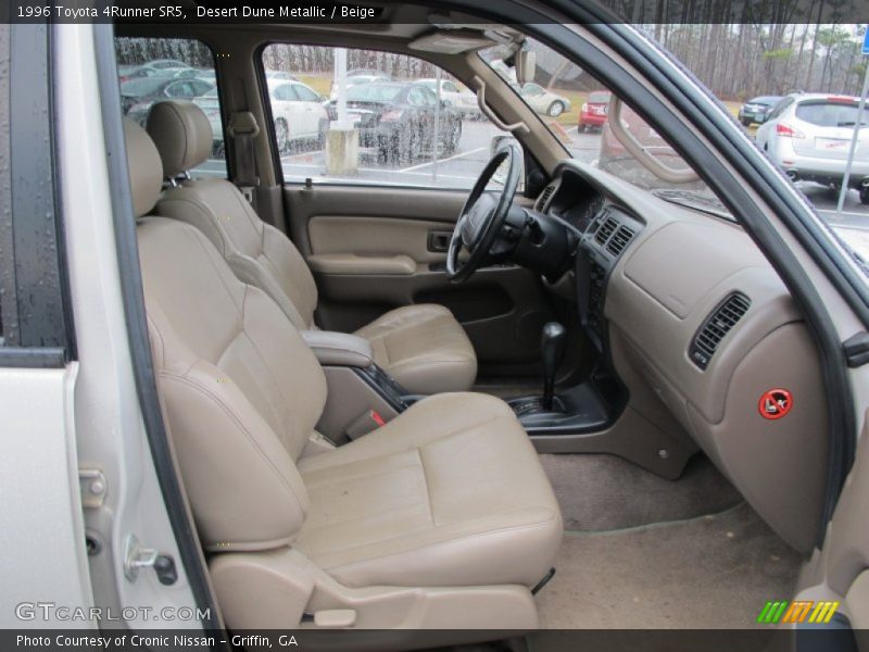 Front Seat of 1996 4Runner SR5