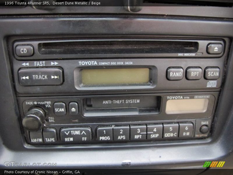 Audio System of 1996 4Runner SR5