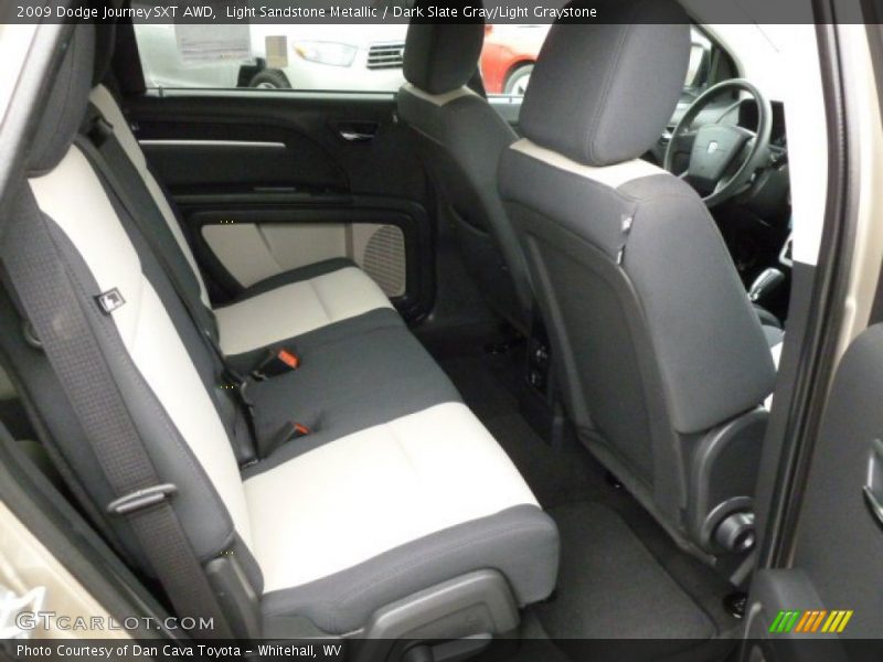 Light Sandstone Metallic / Dark Slate Gray/Light Graystone 2009 Dodge Journey SXT AWD