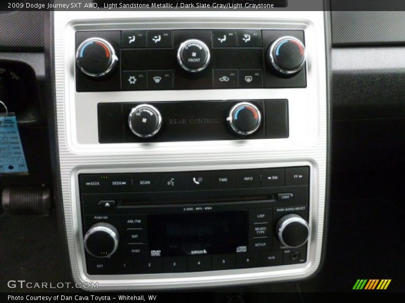 Light Sandstone Metallic / Dark Slate Gray/Light Graystone 2009 Dodge Journey SXT AWD