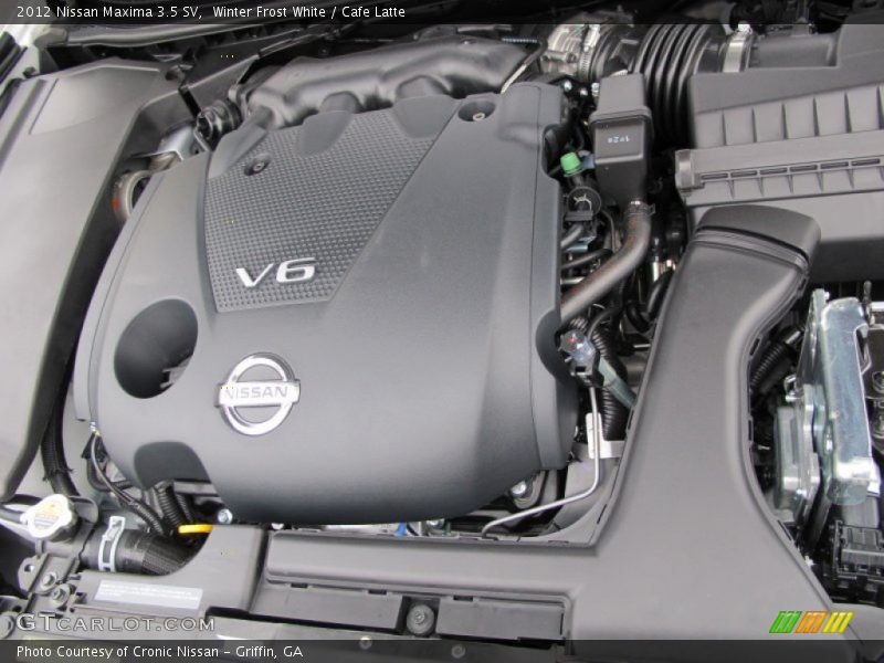 Winter Frost White / Cafe Latte 2012 Nissan Maxima 3.5 SV