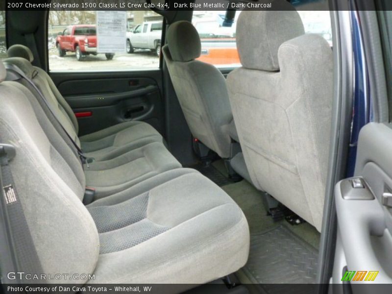 Dark Blue Metallic / Dark Charcoal 2007 Chevrolet Silverado 1500 Classic LS Crew Cab 4x4