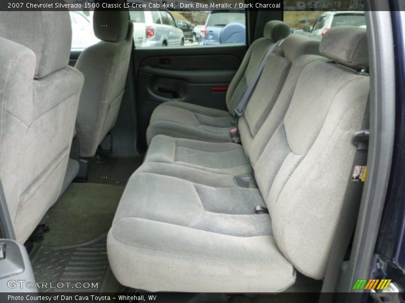 Dark Blue Metallic / Dark Charcoal 2007 Chevrolet Silverado 1500 Classic LS Crew Cab 4x4