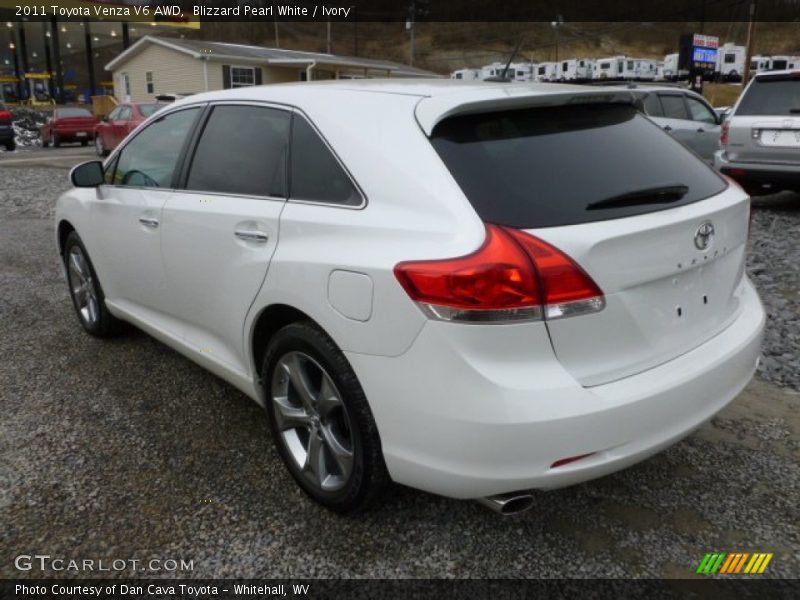 Blizzard Pearl White / Ivory 2011 Toyota Venza V6 AWD
