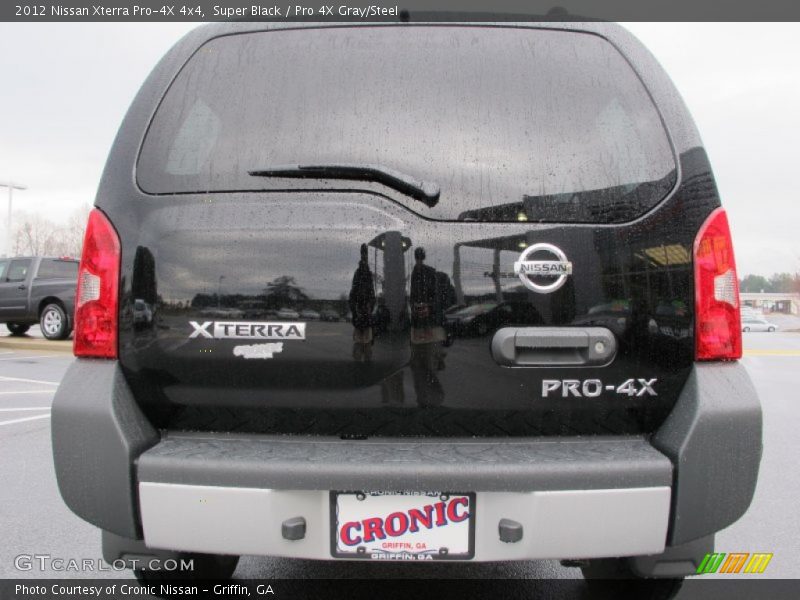 Super Black / Pro 4X Gray/Steel 2012 Nissan Xterra Pro-4X 4x4