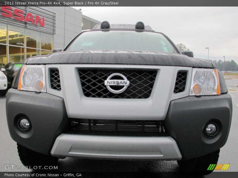 Super Black / Pro 4X Gray/Steel 2012 Nissan Xterra Pro-4X 4x4