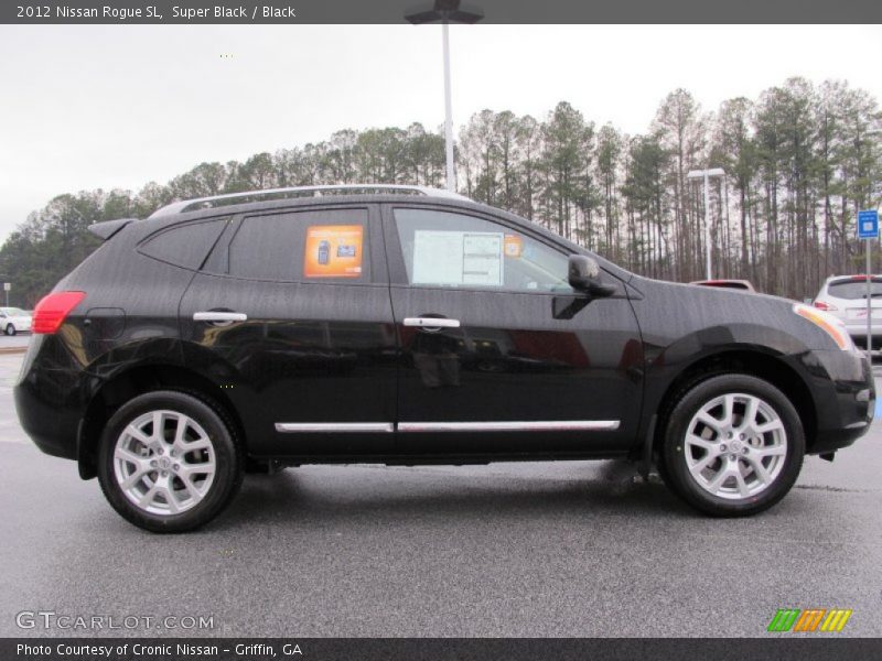 Super Black / Black 2012 Nissan Rogue SL