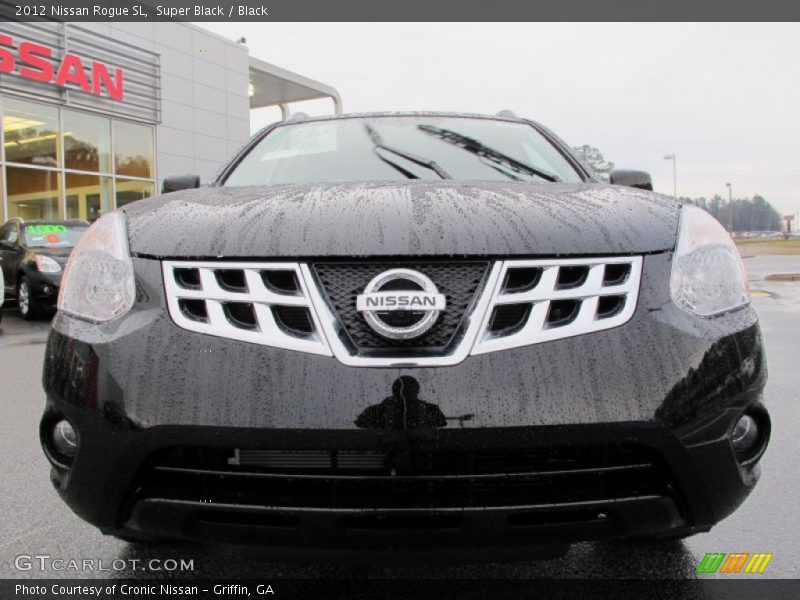 Super Black / Black 2012 Nissan Rogue SL