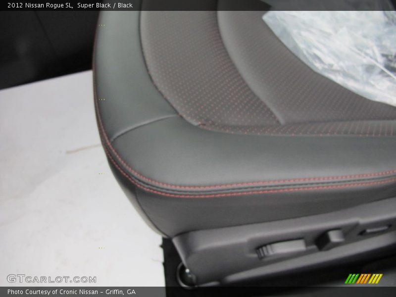 Super Black / Black 2012 Nissan Rogue SL