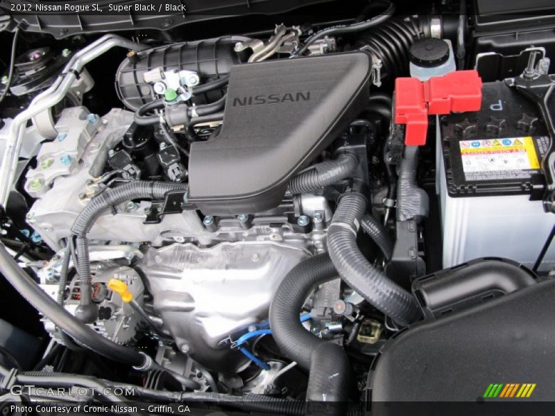 Super Black / Black 2012 Nissan Rogue SL