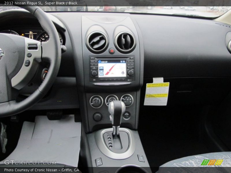 Super Black / Black 2012 Nissan Rogue SL