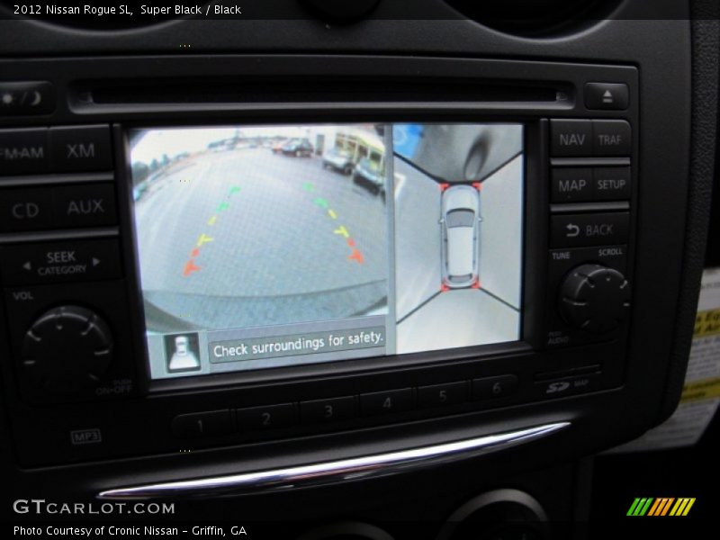 Super Black / Black 2012 Nissan Rogue SL