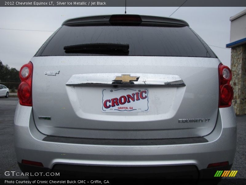Silver Ice Metallic / Jet Black 2012 Chevrolet Equinox LT