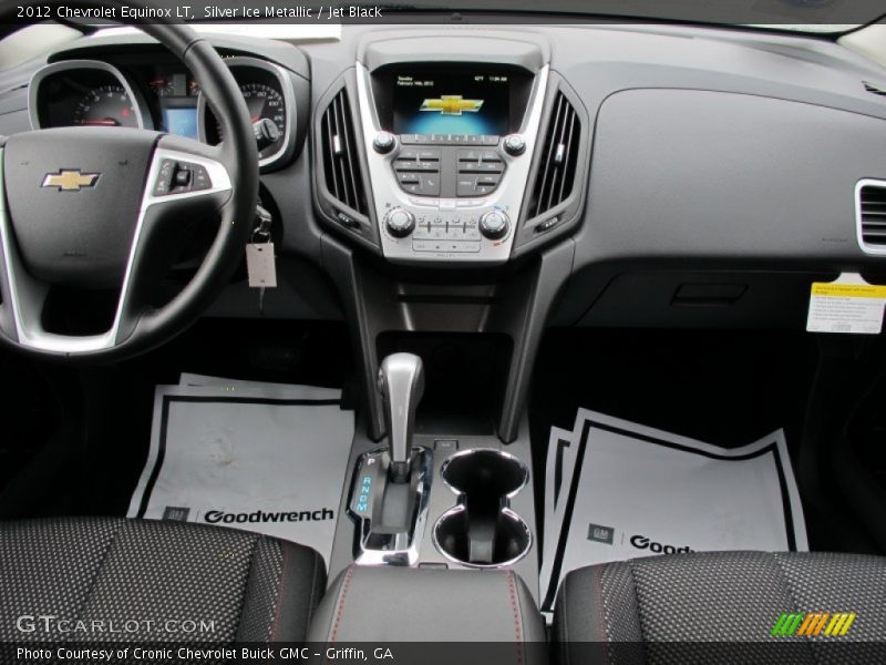 Silver Ice Metallic / Jet Black 2012 Chevrolet Equinox LT