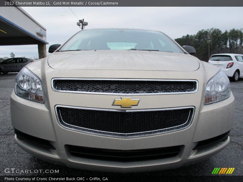 Gold Mist Metallic / Cocoa/Cashmere 2012 Chevrolet Malibu LS