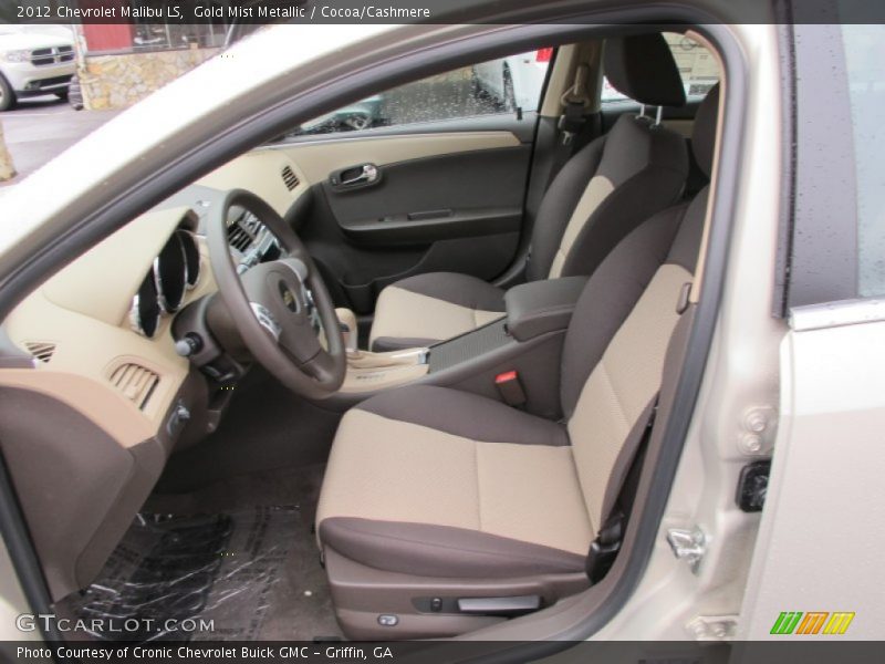 Gold Mist Metallic / Cocoa/Cashmere 2012 Chevrolet Malibu LS