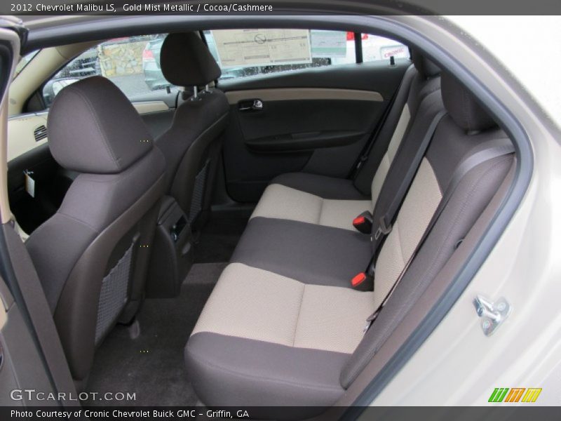 Gold Mist Metallic / Cocoa/Cashmere 2012 Chevrolet Malibu LS