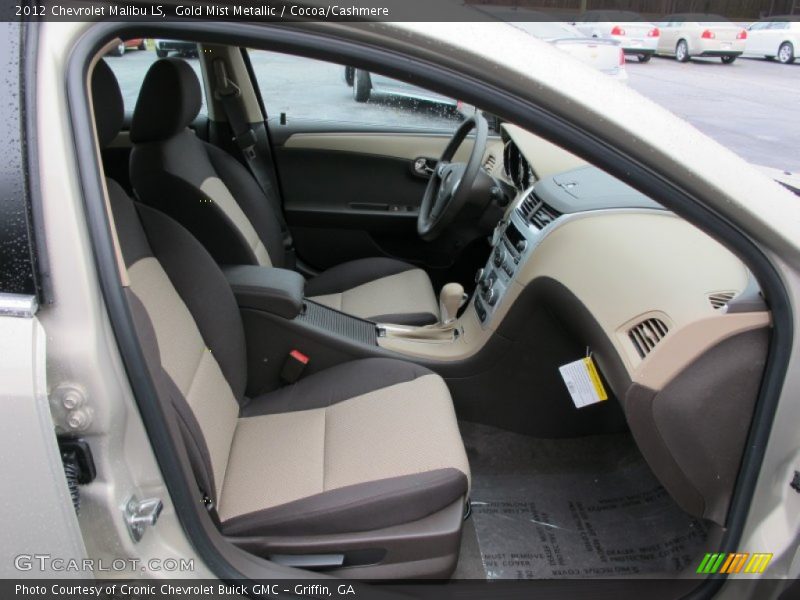 Gold Mist Metallic / Cocoa/Cashmere 2012 Chevrolet Malibu LS