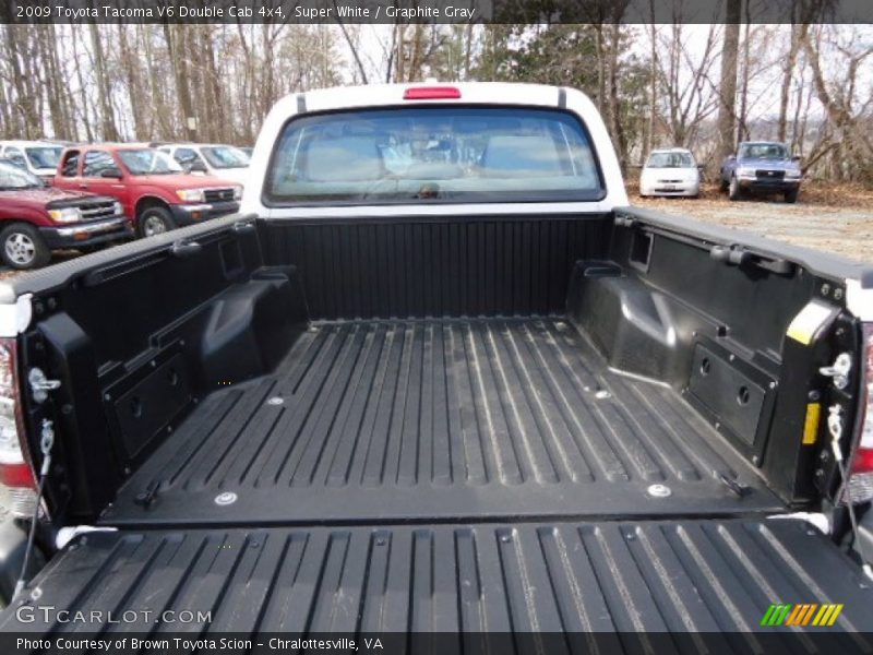 Super White / Graphite Gray 2009 Toyota Tacoma V6 Double Cab 4x4