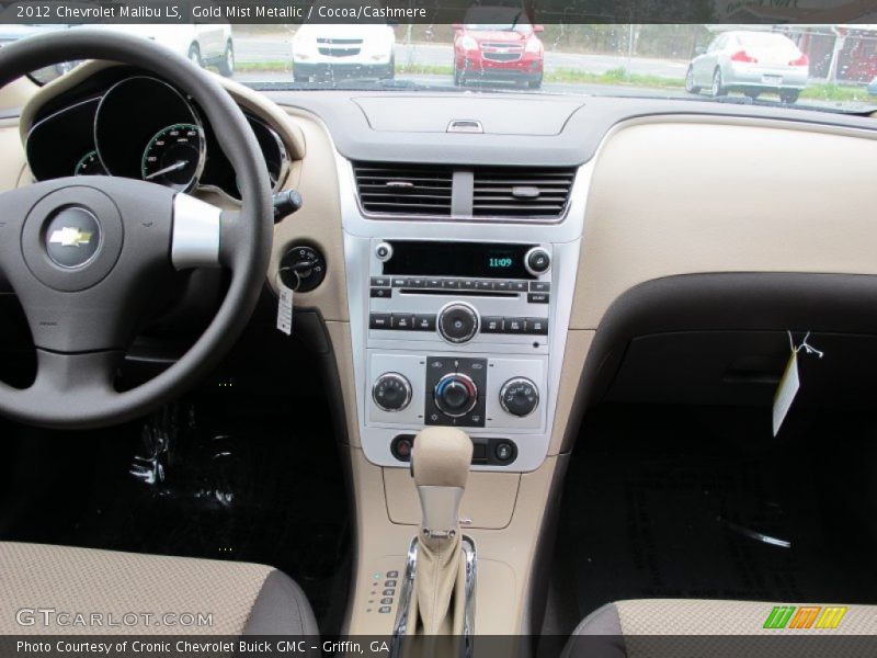 Gold Mist Metallic / Cocoa/Cashmere 2012 Chevrolet Malibu LS