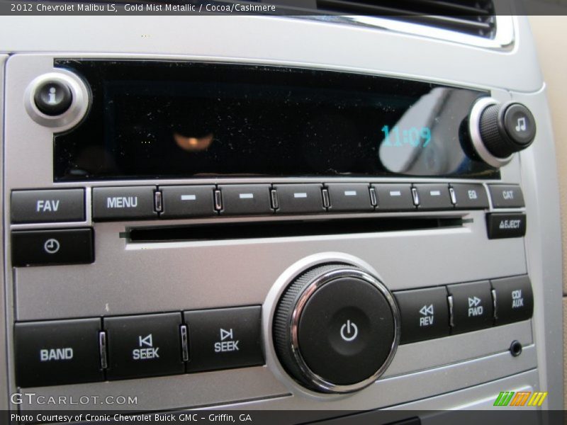 Gold Mist Metallic / Cocoa/Cashmere 2012 Chevrolet Malibu LS