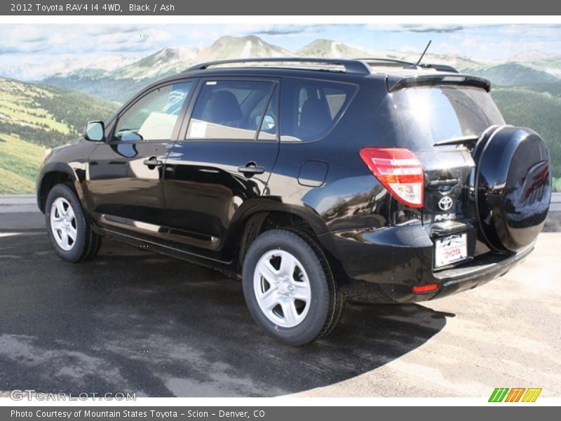 Black / Ash 2012 Toyota RAV4 I4 4WD