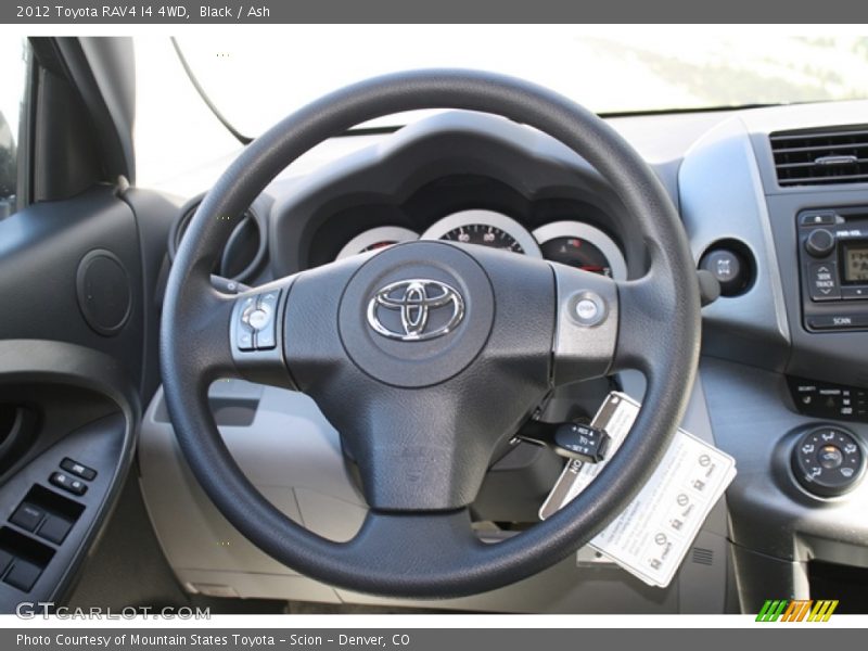 Black / Ash 2012 Toyota RAV4 I4 4WD