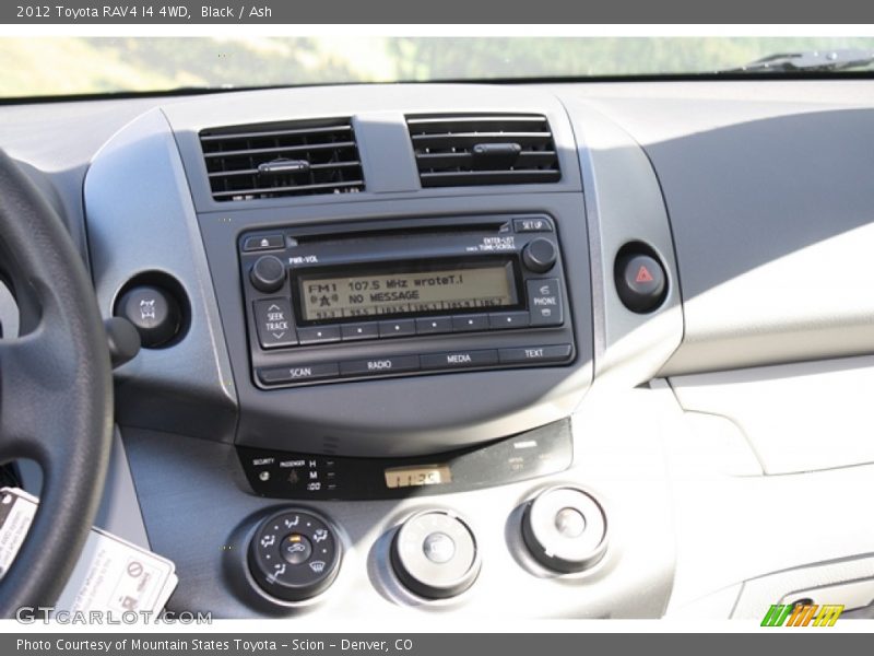 Black / Ash 2012 Toyota RAV4 I4 4WD
