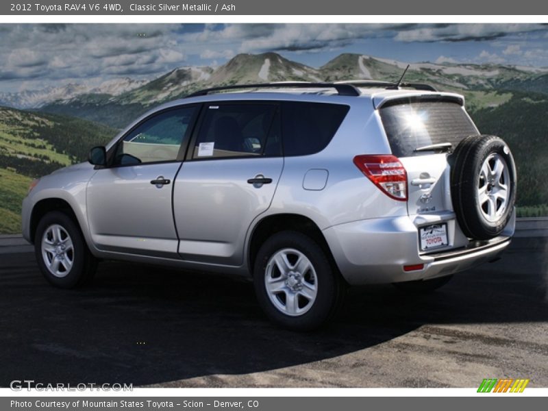 Classic Silver Metallic / Ash 2012 Toyota RAV4 V6 4WD