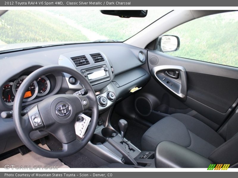 Classic Silver Metallic / Dark Charcoal 2012 Toyota RAV4 V6 Sport 4WD