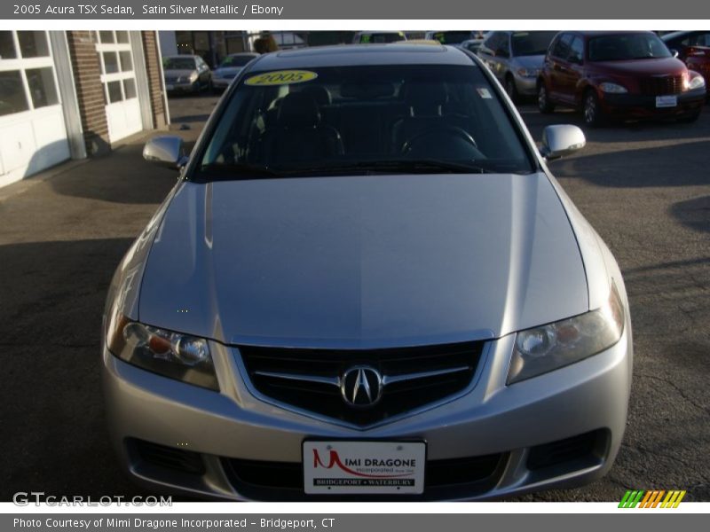 Satin Silver Metallic / Ebony 2005 Acura TSX Sedan