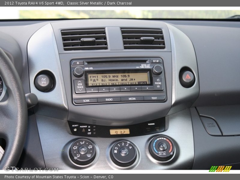 Classic Silver Metallic / Dark Charcoal 2012 Toyota RAV4 V6 Sport 4WD