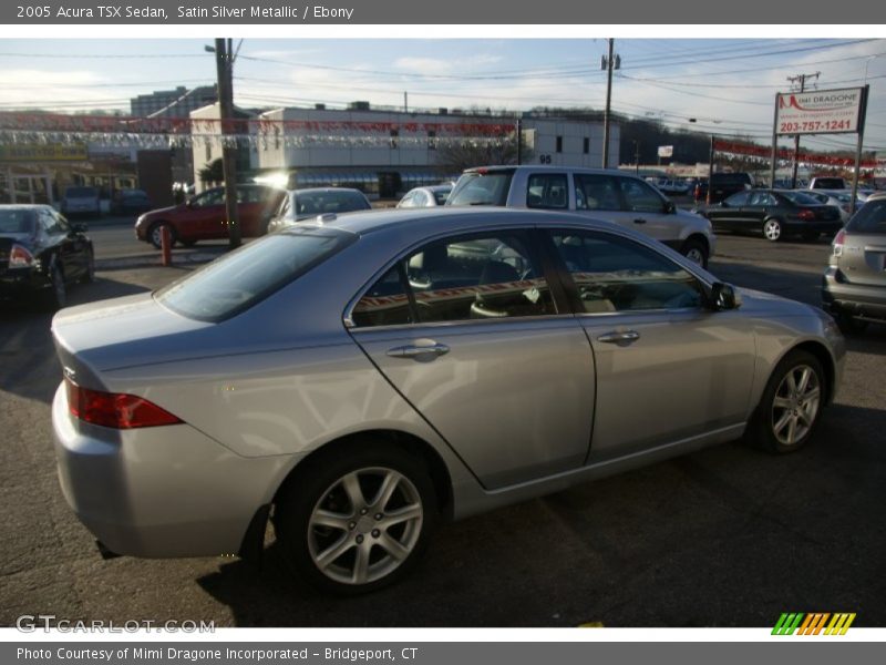 Satin Silver Metallic / Ebony 2005 Acura TSX Sedan