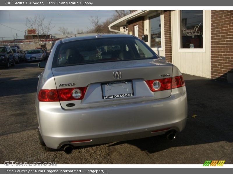 Satin Silver Metallic / Ebony 2005 Acura TSX Sedan