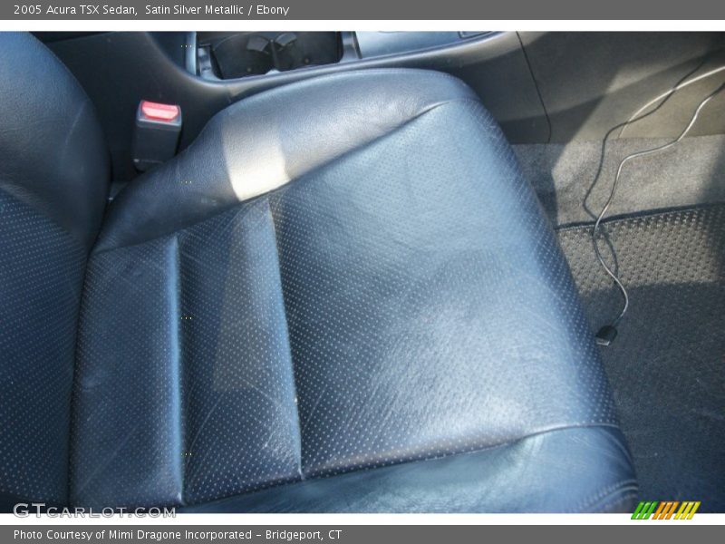 Satin Silver Metallic / Ebony 2005 Acura TSX Sedan