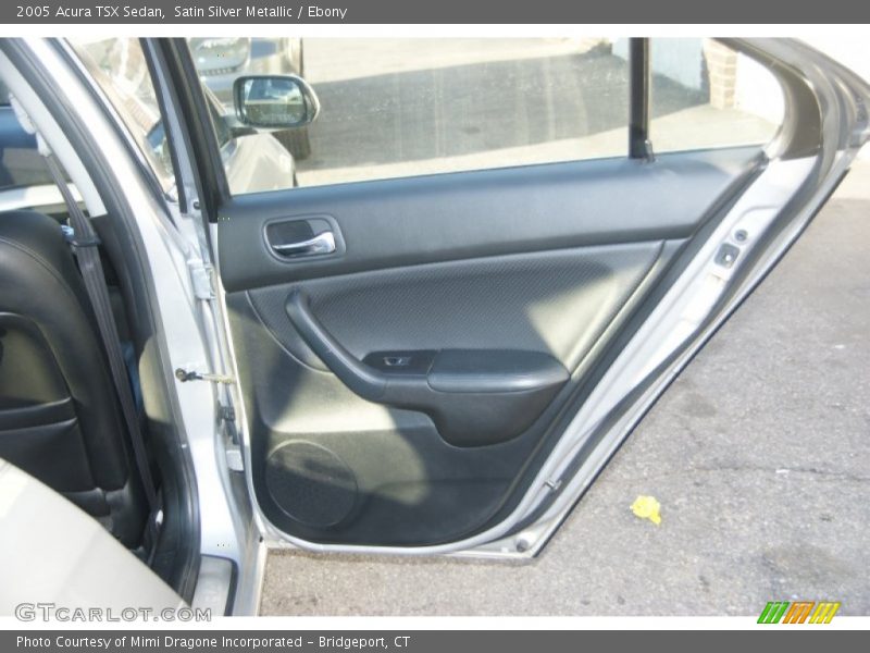 Satin Silver Metallic / Ebony 2005 Acura TSX Sedan