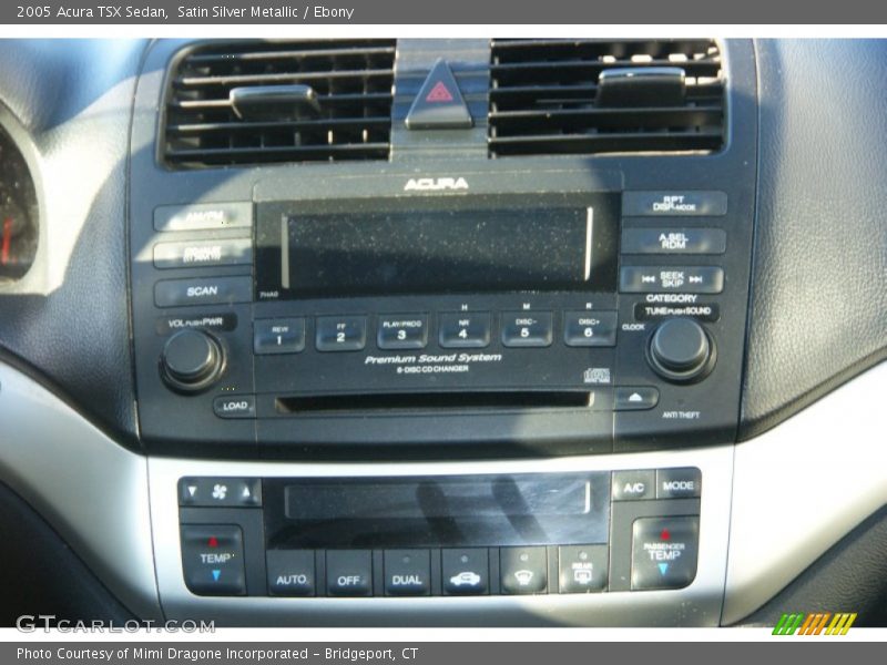 Satin Silver Metallic / Ebony 2005 Acura TSX Sedan