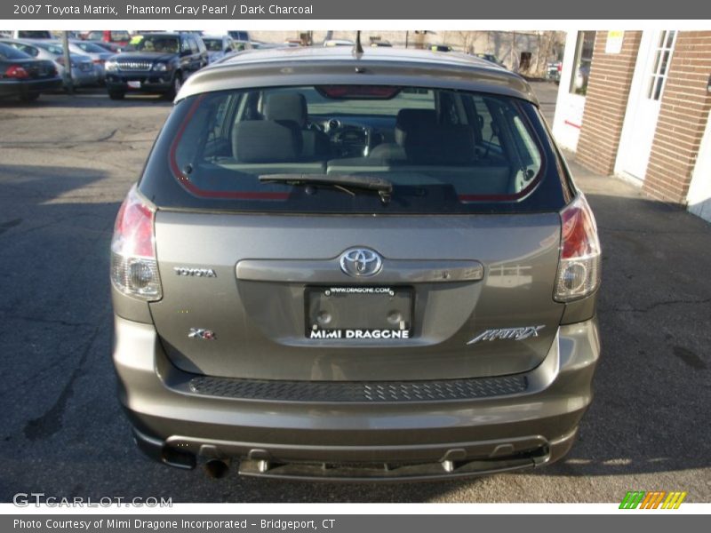 Phantom Gray Pearl / Dark Charcoal 2007 Toyota Matrix