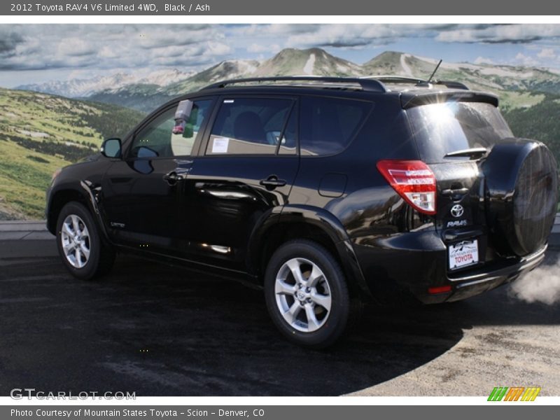 Black / Ash 2012 Toyota RAV4 V6 Limited 4WD