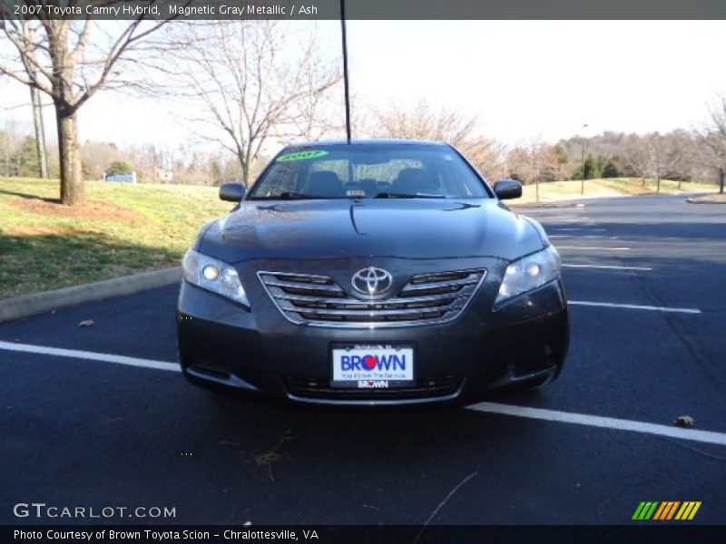 Magnetic Gray Metallic / Ash 2007 Toyota Camry Hybrid